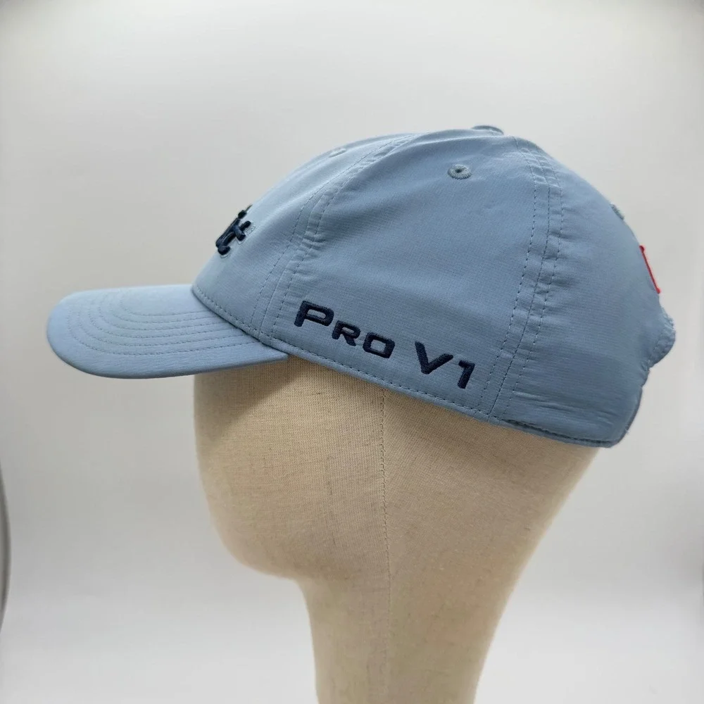 Titleist Youth Golf Hat Light Blue Pro V1 FootJoy Adjustable Performance Cap